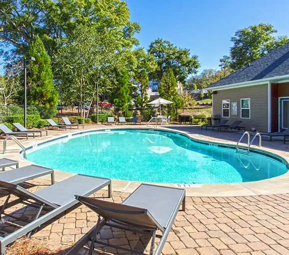 poolside lounge seating