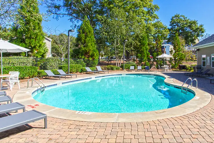 outdoor swimming pool