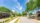 road next to Archer Apartments